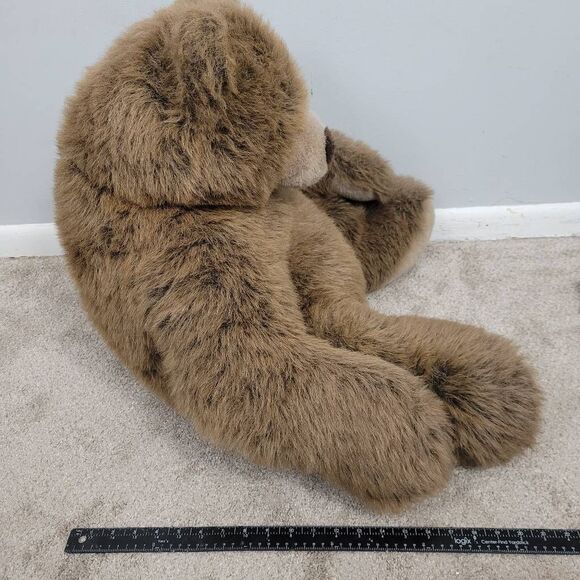 IKEA Varlig 22" Sitting Large Brown Bear Plush Soft Teddy‎ Stuffed Toy Rare Luvy - Picture 8 of 8